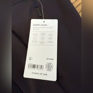 BNWT Athleta Rainier Jogger size S